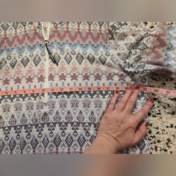 Free Country Cozy Winter layer. Furry Mock neck, Zip. Long sleeve. Soft interior - Picture 10 of 12